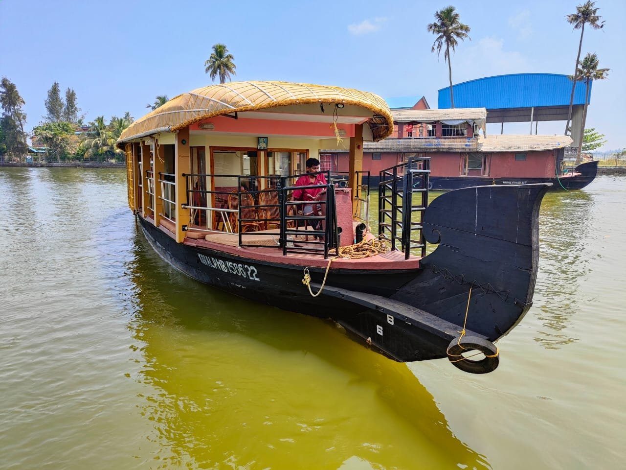 1 Bedroom premium Houseboat Alleppey for Couples (6) 1 bedroom boathouse in alleppey