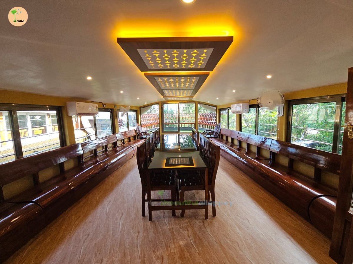 Dining-Upper-Deck-002 dining in upper deck kerala houseboat